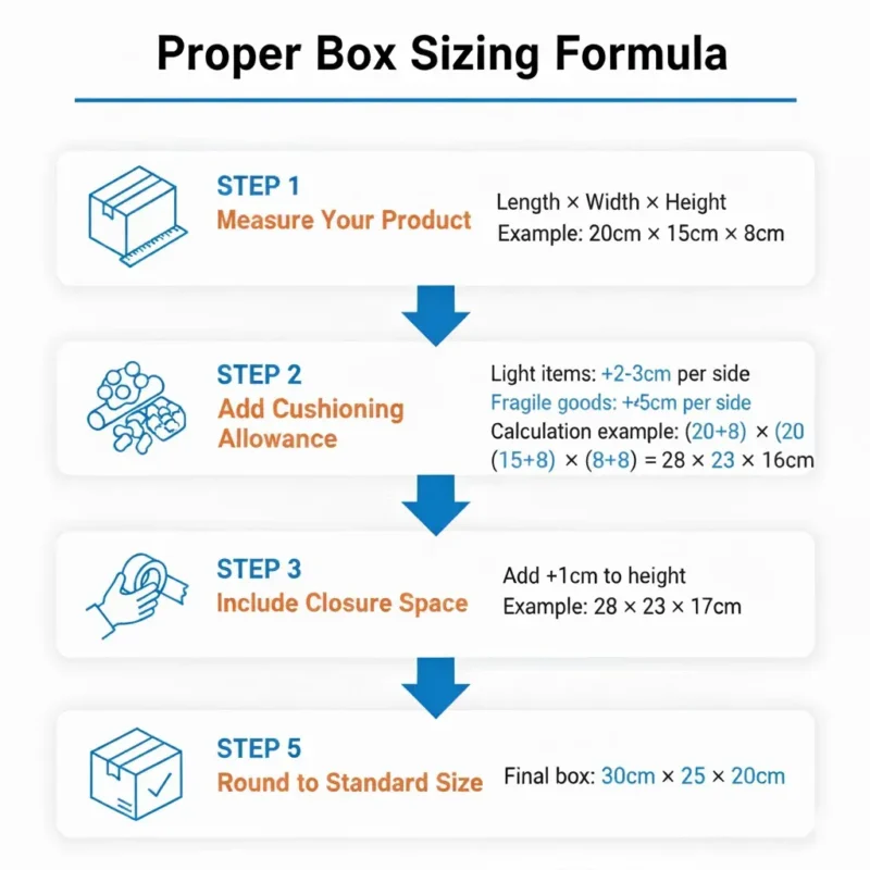 Calculate Box Size Properly