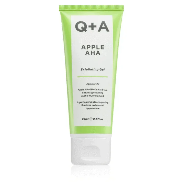 Gentle exfoliation with AHA